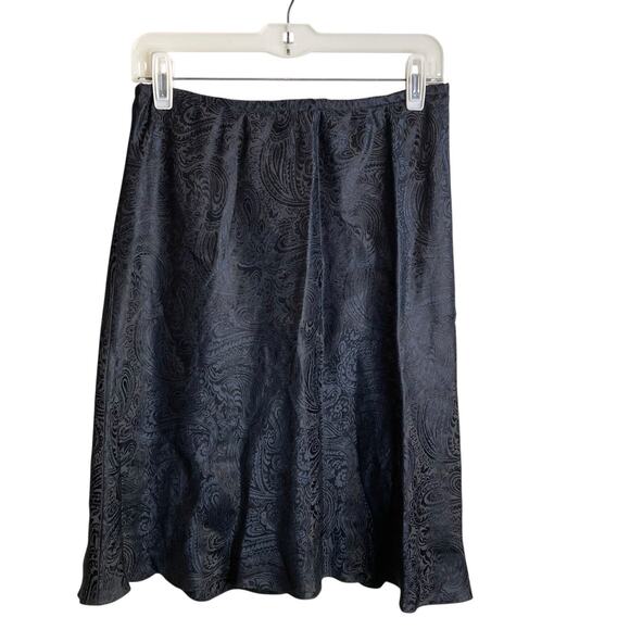 Cynthia Howie Women’s Two Piece Black Linen Blend Skirt‎ Suit Size 8P Career - Picture 4 of 16